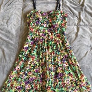 Floral lace dress!